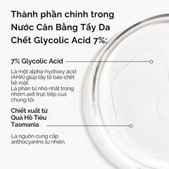 Nước Hoa Hồng The Ordinary Glycolic Acid 7% 240ml – Toner AHA Tẩy Tế Bào Chết, Làm Sáng Và Mịn Da