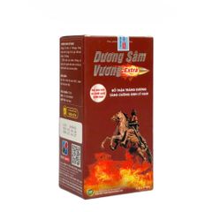 Dương Sâm Vương Extra New, hỗ trợ bổ thận td, tăng cường sức khoẻ, 5 vỉ x 6 viên