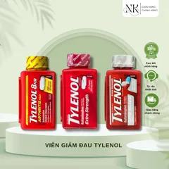 (HÀNG CHÍNH HÃNG MỸ) VIÊN UỐNG HỖ TRỢ GIẢM ĐAU TYLENOL 325 VIÊN
