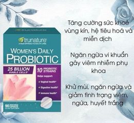 (HÀNG CHÍNH HÃNG MỸ) MEN VI SINH CHO PHỤ NỮ  WOMEN’S DAILY ROBIOTIC