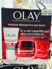 ✨ Bộ Olay Regenerist Sữa rửa mặt & Kem dưỡng chống lão hóa chính hãng cao cấp