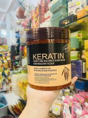 Kem hấp ủ tóc Keratin phục hồi tóc hư tổn 1000ml siêu mượt thơm lâu 🏷️ Rẻ vô đối