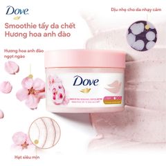 Tẩy Tế Bào Chết Body Dove Hương Hoa Anh Đào Chăm Da Sáng Mịn 280g [hàng nhập khẩu]