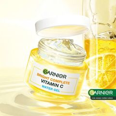 Gel Dưỡng Ẩm Trắng Da Garnier Bright Complete Vitamin C Water Gel 50ml [hàng nhập khẩu]