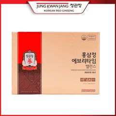 Tinh Chất Hồng Sâm Pha Sẵn KGC Jung Kwan Jang Everytime Balance 20 Gói, 30 Gói - Bồi Bổ Sức Khỏe, Tăng Cường Miễn Dịch, Dễ Dàng Mang Theo Khi Du Lịch