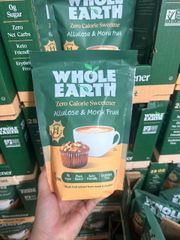 (HÀNG CHÍNH HÃNG MỸ) ĐƯỜNG ĂN KIÊNG WHOLE EARTH ALLULOSE & MONK FRUIT 794G