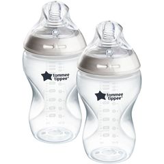 2 Bình sữa PP cho bé 3m+ Tommee Tippee Baby Bottles, Natural Start Anti-Colic with Medium Flow 340ml