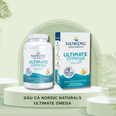 (HÀNG CHÍNH HÃNG MỸ) DẦU CÁ NORDIC NORDIC NATURALS ULTIMATE OMEGA 1280mg