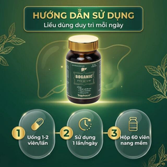Viên uống hỗ trợ bổ gan, giải độc gan, bảo vệ tế bào gan, tăng cường chức năng gan Boganic Premium Traphaco (60 viên)