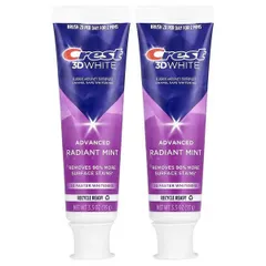 Kem đánh răng Crest 3D White Advanced Radiant Mint 93g [hàng nhập khẩu]