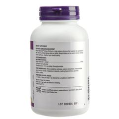 Viên uống Webber Natural Ginkgo Biloba |250 viên| Tăng cường tuần hoàn máu não - Cải thiện trí nhớ & Bảo vệ tế bào thần kinh [S/P Chuẩn Canada không tem]