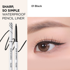 Chì Kẻ Mắt Clio Sharp So Simple 0.14g – Đầu Mảnh, Dễ Kẻ, Lên Màu Đẹp, Bám Màu Tốt