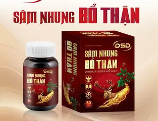sâm nhung bổ thận DSD hộp 60 viên, tốt cho sức khỏe nam (hàng mới, date mới)