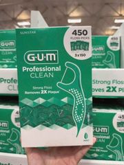 🦷 Tăm chỉ nha khoa cao cấp GUM làm sạch kẽ răng hiệu quả, 300 cây - Giao nhanh 2h