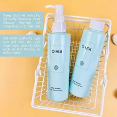 ✨ Set 2 chai dung dịch vệ sinh Ohui xanh 200ml làm sạch dịu nhẹ, giao nhanh 2h, tiết kiệm