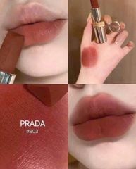 💄 Son Prada Monochrome B03 Mahogany chính hãng, lên màu chuẩn, giao hỏa tốc 2H