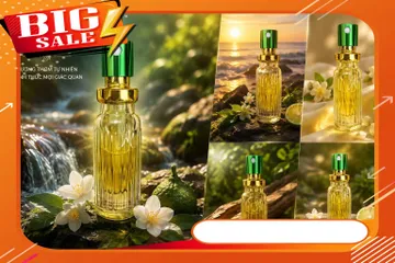Tinh dầu chanh xả dành cho nam chiết xuất thiên nhiên 5ml