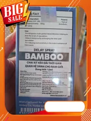 Chai xịt thơm BAMBOO 12ml . Hàng chuẩn USA ( che tên khi giao)