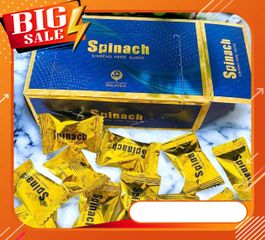 Hộp 30 Viên Kẹo Sâm SPINACH Chính Hãng Giá Tốt