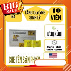 Hộp 10 Viên Kẹo Hồng Sâm A7 USA Hương Chanh Vị Ngọt - Cao Cấp