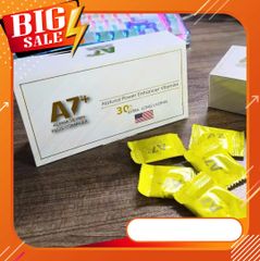Hộp 10 Viên Kẹo Hồng Sâm A7 USA Hương Chanh Vị Ngọt - Cao Cấp