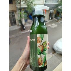 Cặp dầu gội xả tinh chất argan giúp phục hồi và làm mềm tóc Welcos Confume Argan Oil  Hàn Quốc 750g