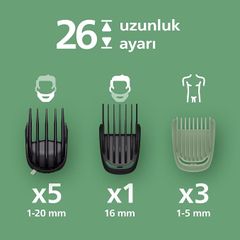 Tông đơ đa năng 16-in-1 Philips All-in-One Trimmer 9000 MG9532/15