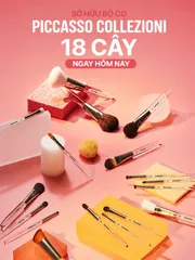 BỘ CỌ 18 CÂY CHUYÊN NGHIỆP PICCASSO COLLEZIONI CÁN TRONG SUỐT