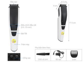Máy tạo kiểu râu Philips BT3206/14