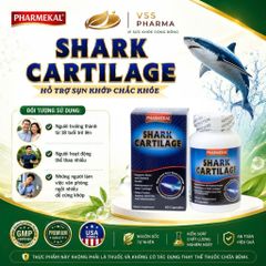 SỤN CÁ MẬP SHARK CARTILAGE - HỖ TRỢ PHỤC HỒI VÀ TÁI TẠO MÔ SỤN KHỚP