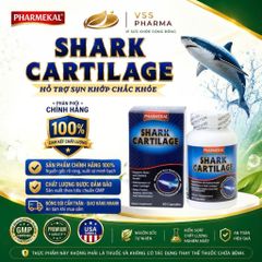 SỤN CÁ MẬP SHARK CARTILAGE - HỖ TRỢ PHỤC HỒI VÀ TÁI TẠO MÔ SỤN KHỚP