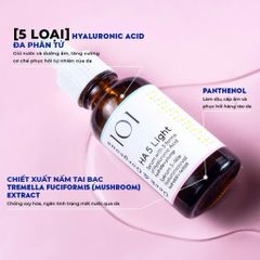 (Châu Âu) Serum Geek & Gorgeous HA 5 Chính Hãng Chứa 5 Loại Hyaluronic Acid Cấp Ẩm Sâu, Hỗ Trợ Da Căng Mịn, Tăng Độ Đàn Hồi