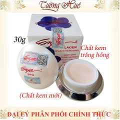 Kem Dưỡng Trắng Enya Tinh Chất Collagen Ngọc Trai 30g - Dưỡng Da Sáng Mịn, Ngừa Mụn, Cho Mọi Loại Da