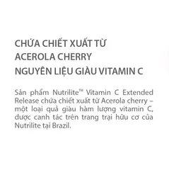 TP BVSK nutrilite™ vitamin C extended release 797014