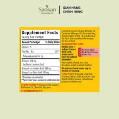 Nature Made Triple Omega 3-6-9 180 Viên Mỹ, Bổ Sung Omega 3 6 9 Hỗ Trợ Sức Khỏe Tim Mạch