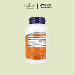 NOW Foods NAC 600mg With Selenium & Molybdenum 100 Viên, Bổ Sung N-Acetyl Cysteine Hỗ Trợ Chống Oxy Hóa