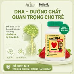 ChildLife Essentials Pure DHA 90 Viên Nang Mềm Cho Bé | DHA & EPA Từ Dầu Cá, Hương Quả Mọng Dễ Dùng