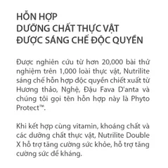 TP BVSK Nutrilite Double X không bao gồm khây