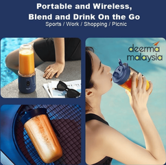 Máy xay sinh tố cầm tay không dây Deerma DEM-NU06