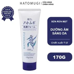 Sữa Rửa Mặt Hatomugi Ý Dĩ Hỗ Trợ Dưỡng Ẩm, Sáng Da [hàng nhập khẩu]