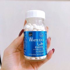 Viên Uống Trắng Da WHITE EX II Mờ Thâm Nám Bật Tông Hiệu Qủa 270 Viên Nhật Bản 797136