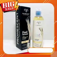 Dầu mɑssage Ấm Nóng Toàn Thân Hương Vani Của Mỹ Promescent Feel Sensual Vanilla - 118ml