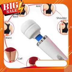 Máy mɑssage HV280 Toàn Thân + Tặng Kèm 1 SP Ngẫu Nhiên -  Magic Wand mɑssager with 10 vibration patterns Powerful Speeds - Mang đến cảm giác thoải mái, dễ chịu khắp toàn thân body (Hàng Nhập Khẩu) (Xả