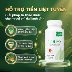 Viên uống hỗ trợ cho người phì đại lành tính tuyến tiền liệt Golex Ocavill (30 viên)