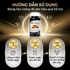 Viên uống bổ thận, hỗ trợ giảm nguy cơ viêm đường tiết niệu Kidney Cleanser Support Vitamins For Life (30 viên)