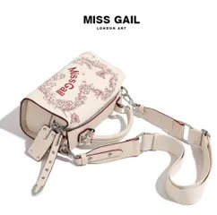 (Hàng V.I.P LIMITED) - Túi gối Nữ MISS GAIL thiết kế hoa thiêu, dung lượng lớn