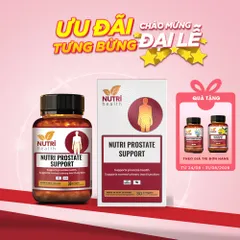 Viên Uống Hỗ Trợ Tiền Liệt Tuyến Nutri Prostate Support 30 Viên - Bảo Vệ Sức Khỏe Nam Giới Từ Chiết Xuất Tự Nhiên New Zealand