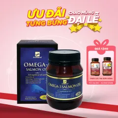 Viên uống Omega 3 Dầu Cá Hồi Dr Natural 1000mg - Bổ Sung Omega 3 Từ Cá Hồi Tự Nhiên, Giúp Tốt Cho Tim, Não và Mắt - Nhập Khẩu Úc (180 viên)