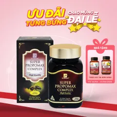 Viên Uống Keo Ong Úc Super Propomax Complex 60 Viên - Tăng Cường Miễn Dịch và Sức Khỏe từ Propolis, Maca và Vitamin D