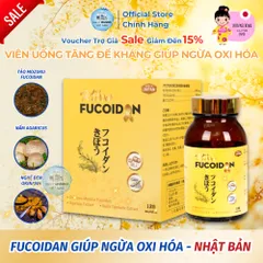 [Mua 5 Tặng 1] Kibou Fucoidan - Hộp 120 Viên Uống Tăng Đề Kháng Giúp Ngừa Oxi Hóa Nhập Nhập Khẩu Nhật Bản